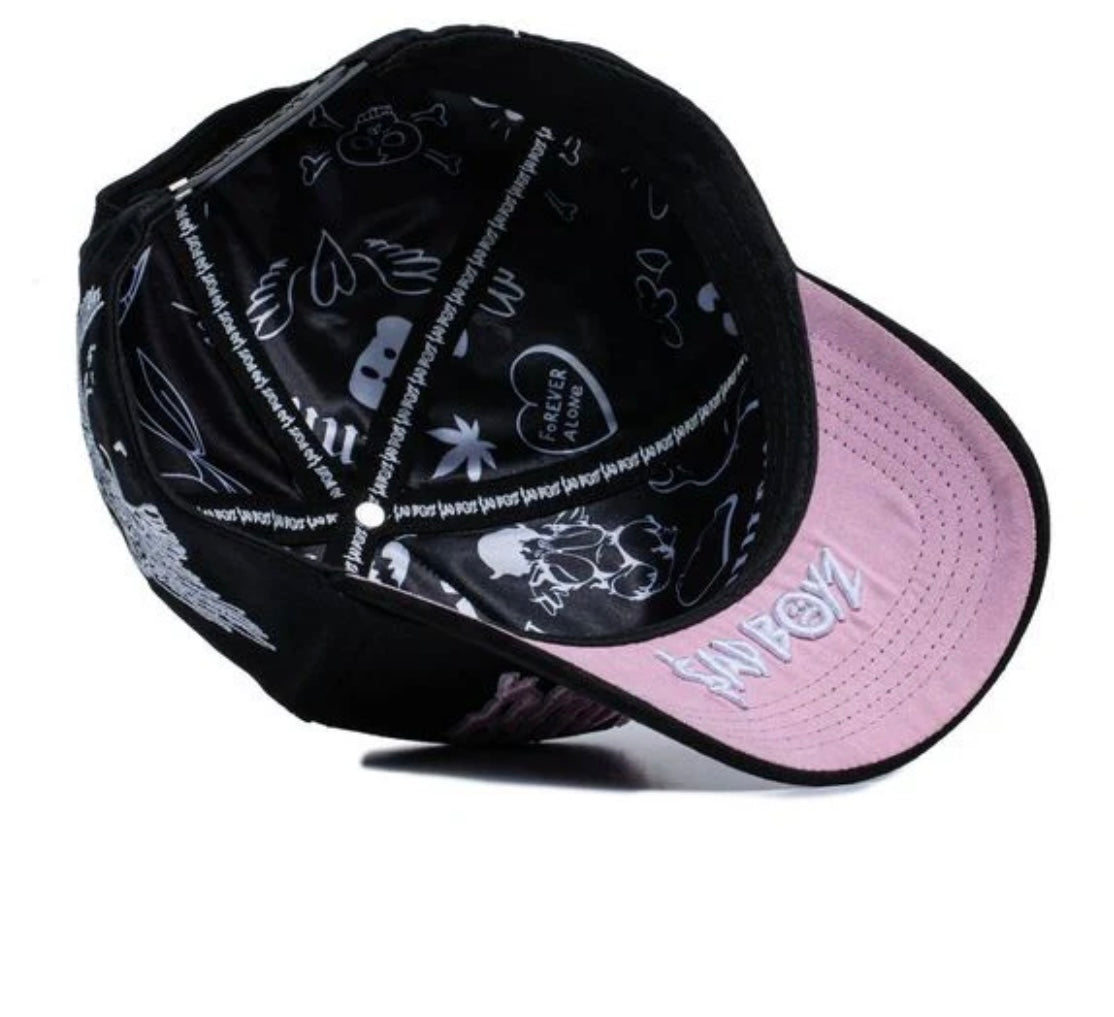 Gorra SadBoyz Clothing-4 LIFE PINK