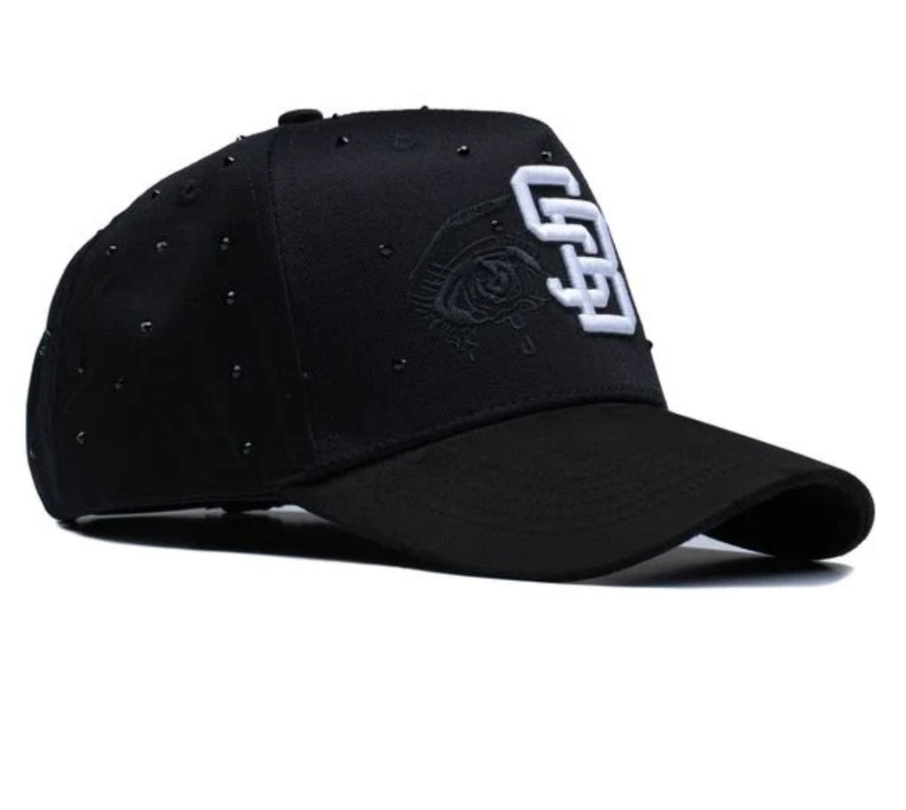 Gorra SadBoyz Clothing-SB CRY CRYSTALS BLACK