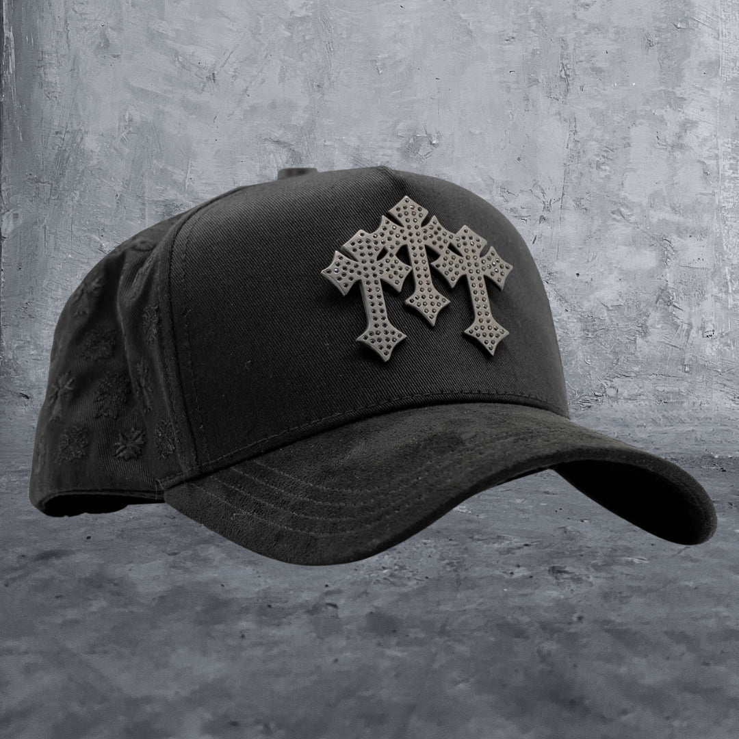 Gorra Barbas Hats x Rich The Kid-CHROME | BLACKOUT